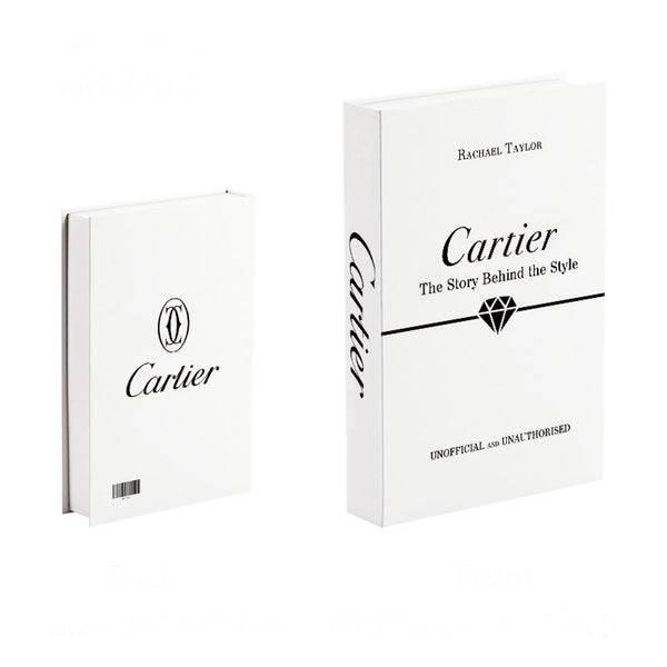 Livre boîte cartier