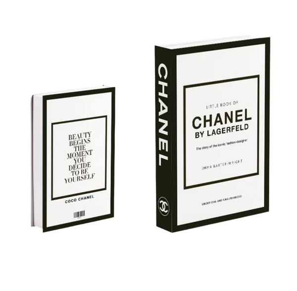 Livre boîte Chanel