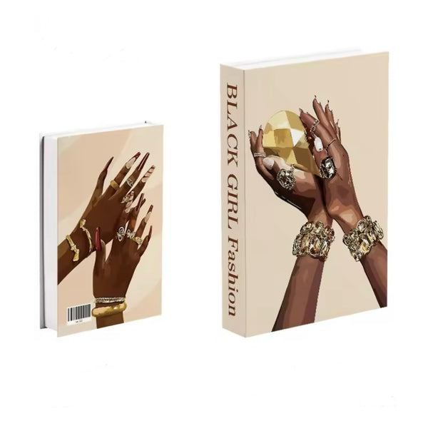 Livre boîte black girl fashion