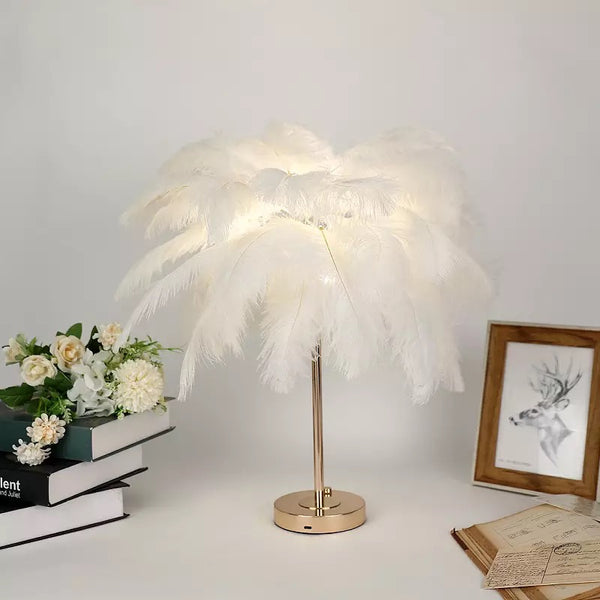 Lampe plume